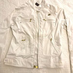 White sport jacket- Nike
